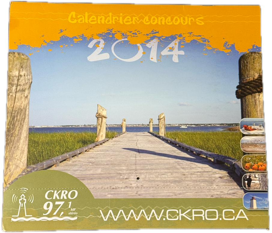 Calendrier CKRO 2014